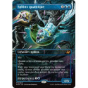 (Foil) Bleue - Sphinx quantique (V2, Borderless Surreal Space) (M) [EOE]