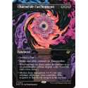 (Foil) Noire - Charme de l'archennemi (V2, Borderless Surreal Space) (R) [EOE]