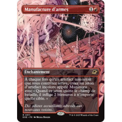 (Foil) Rouge - Manufacture d'armes (V2, Borderless Surreal Space) (R) [EOE]