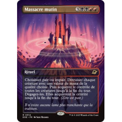 (Foil) Multicolore - Massacre mutin (V2, Borderless Surreal Space) (R) [EOE]