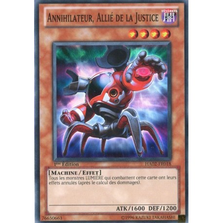 Annihilateur, Allié de la Justice (SR) [HA02]