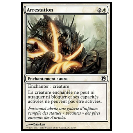 (Foil) Blanche - Arrestation (C) [SOM]