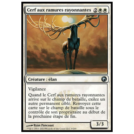 (Foil) Blanche - Cerf aux ramures rayonnantes (U) [SOM]