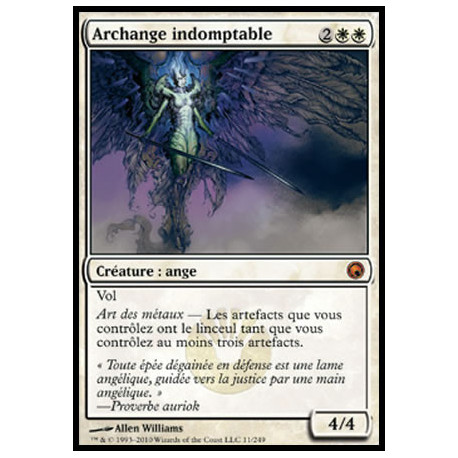 (Foil) Blanche - Archange indomptable (M) [SOM]