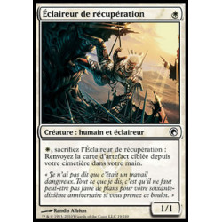 (Foil) Blanche - Éclaireur de récupération (C) [SOM]