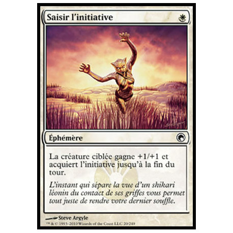 (Foil) Blanche - Saisir l'initiative (C) [SOM]
