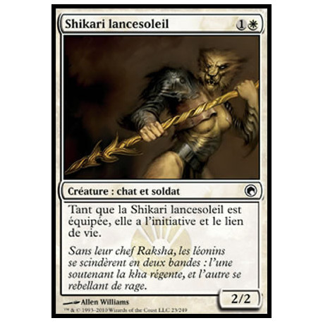 (Foil) Blanche - Shikari lancesoleil (C) [SOM]