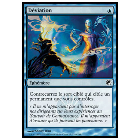 (Foil) Bleue - Déviation (C) [SOM]