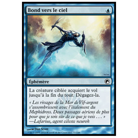 (Foil) Bleue - Bond vers le ciel (C) [SOM]