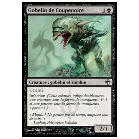 (Foil) Noire - Gobelin de Coupenoire (C) [SOM]