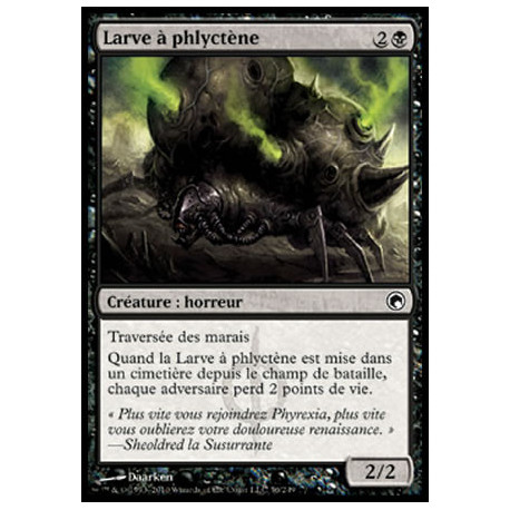 (Foil) Noire - Larve à phlyctène (C) [SOM]