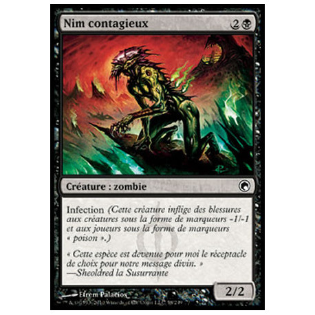 (Foil) Noire - Nim contagieux (C) [SOM]
