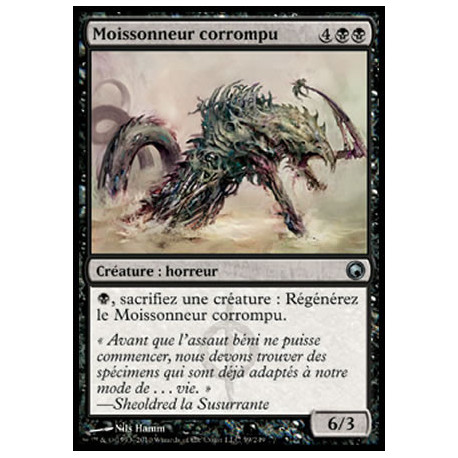 (Foil) Noire - Moissonneur corrompu (U) [SOM]