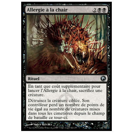 (Foil) Noire - Allergie à la chair (U) [SOM]