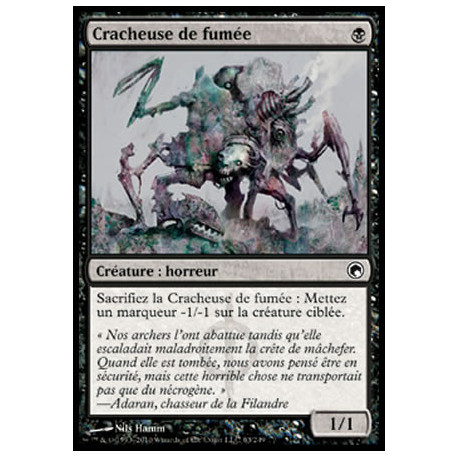 (Foil) Noire - Cracheuse de fumée (C) [SOM]