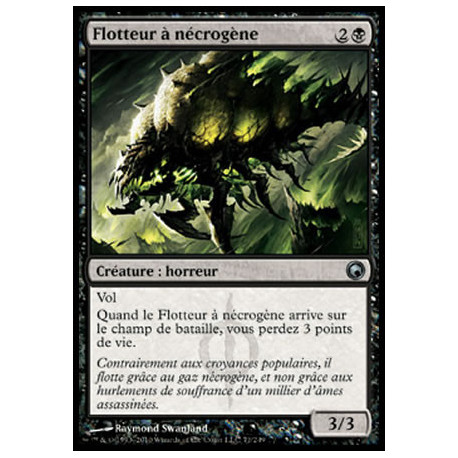 (Foil) Noire - Flotteur à nécrogène (U) [SOM]