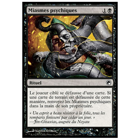 (Foil) Noire - Miasmes psychiques (C) [SOM]