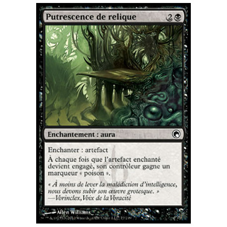 (Foil) Noire - Putrescence de relique (C) [SOM]