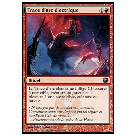 (Foil) Rouge - Trace d'arc électrique (U) [SOM]