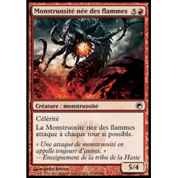 (Foil) Rouge - Monstruosité née des flammes (C) [SOM]