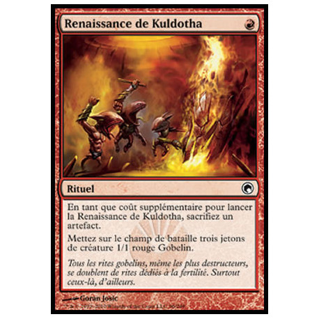 (Foil) Rouge - Renaissance de Kuldotha (C) [SOM]