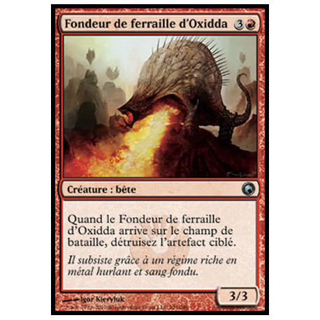 (Foil) Rouge - Fondeur de ferraille d'Oxidda (U) [SOM]