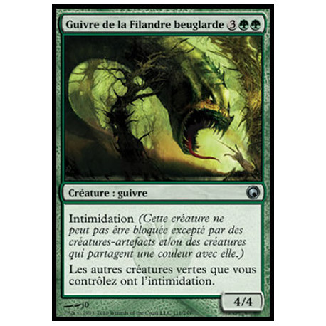 (Foil) Verte - Guivre de la Filandre beuglarde (U) [SOM]