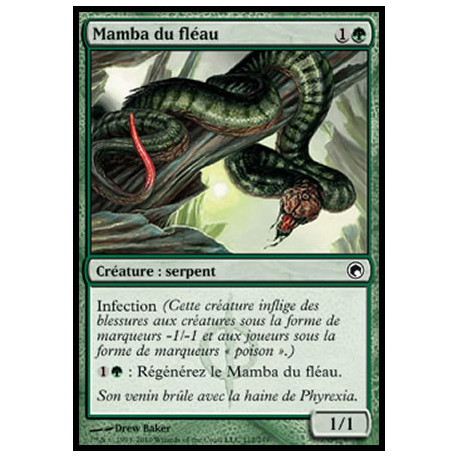 (Foil) Verte - Mamba du fléau (C) [SOM]