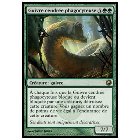 (Foil) Verte - Guivre cendrée phagocyteuse (R) [SOM]