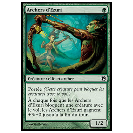 (Foil) Verte - Archers d'Ezuri (C) [SOM]