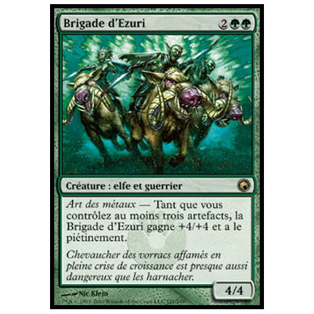 (Foil) Verte - Brigade d'Ezuri (R) [SOM]