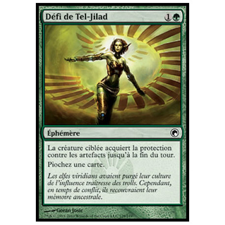 (Foil) Verte - Défi de Tel-Jilad (C) [SOM]