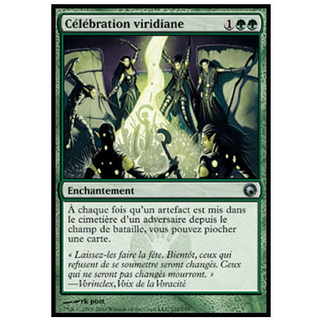 (Foil) Verte - Célébration viridiane (U) [SOM]