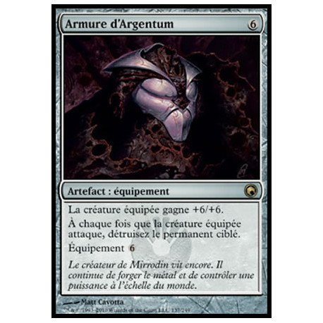 (Foil) Incolore - Armure d'Argentum (R) [SOM]