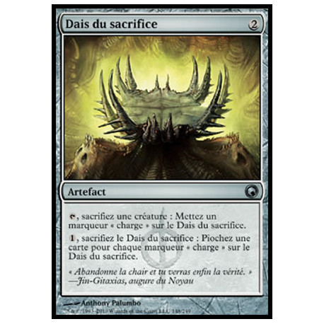 (Foil) Incolore - Dais du sacrifice (U) [SOM]