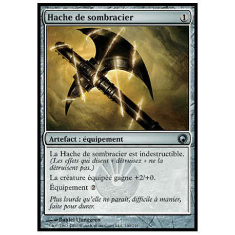 (Foil) Incolore - Hache de sombracier (U) [SOM]