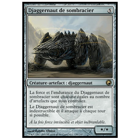 (Foil) Incolore - Djaggernaut de sombracier (R) [SOM]