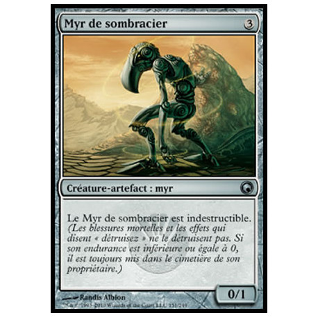 (Foil) Incolore - Myr de sombracier (U) [SOM]