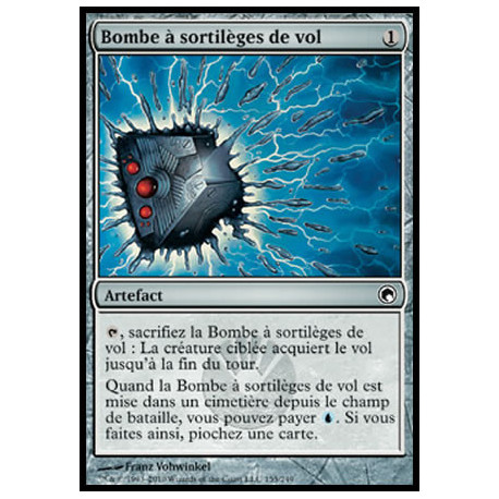 (Foil) Incolore - Bombe à sortilèges de vol (C) [SOM]