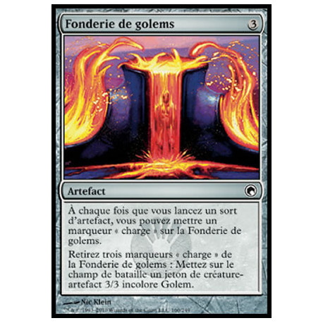 (Foil) Incolore - Fonderie de golems (C) [SOM]