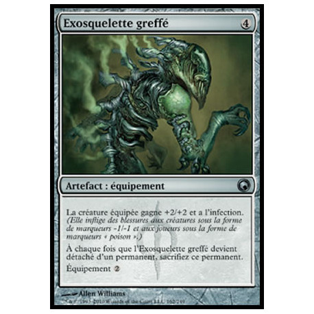 (Foil) Incolore - Exosquelette greffé (U) [SOM]