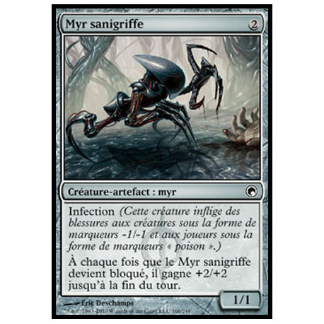 (Foil) Incolore - Myr sanigriffe (C) [SOM]