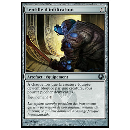 (Foil) Incolore - Lentille d'infiltration (U) [SOM]