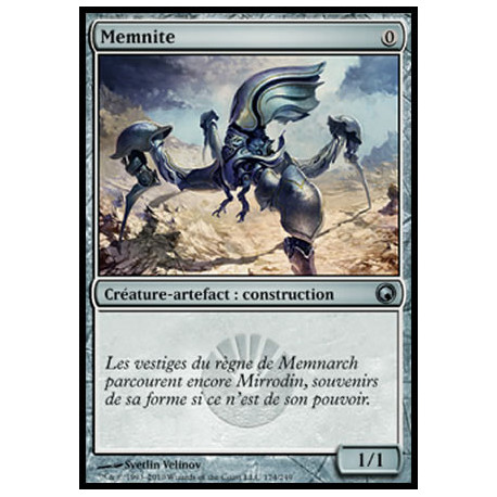 (Foil) Incolore - Memnite (U) [SOM]
