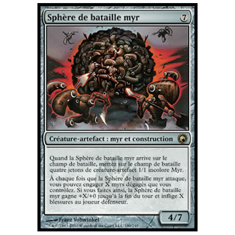 (Foil) Incolore - Sphère de bataille myr (R) [SOM]