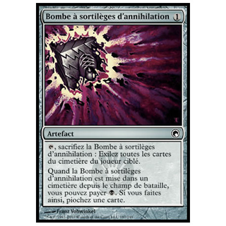 (Foil) Incolore - Bombe à sortilèges d'annihilation (C) [SOM]