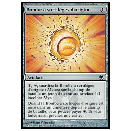 (Foil) Incolore - Bombe à sortilèges d'origine (C) [SOM]