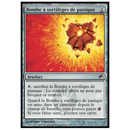 (Foil) Incolore - Bombe à sortilèges de panique (C) [SOM]