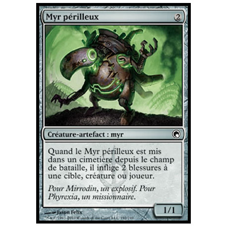 (Foil) Incolore - Myr périlleux (C) [SOM]