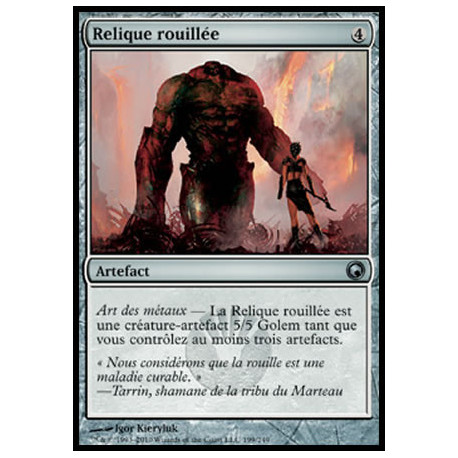 (Foil) Incolore - Relique rouillée (U) [SOM]